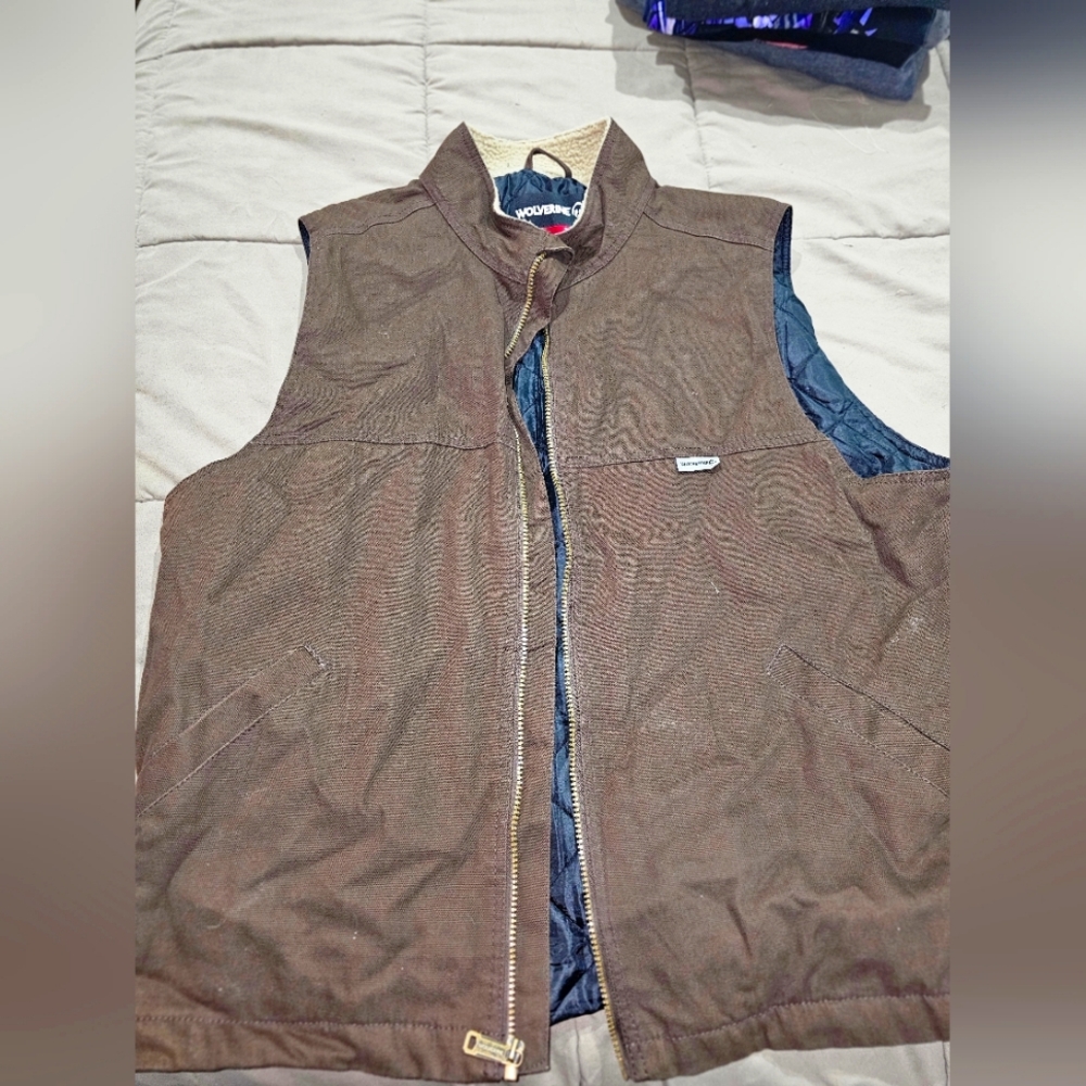 Wolverine Men's Upland Cotton Twill Vest
